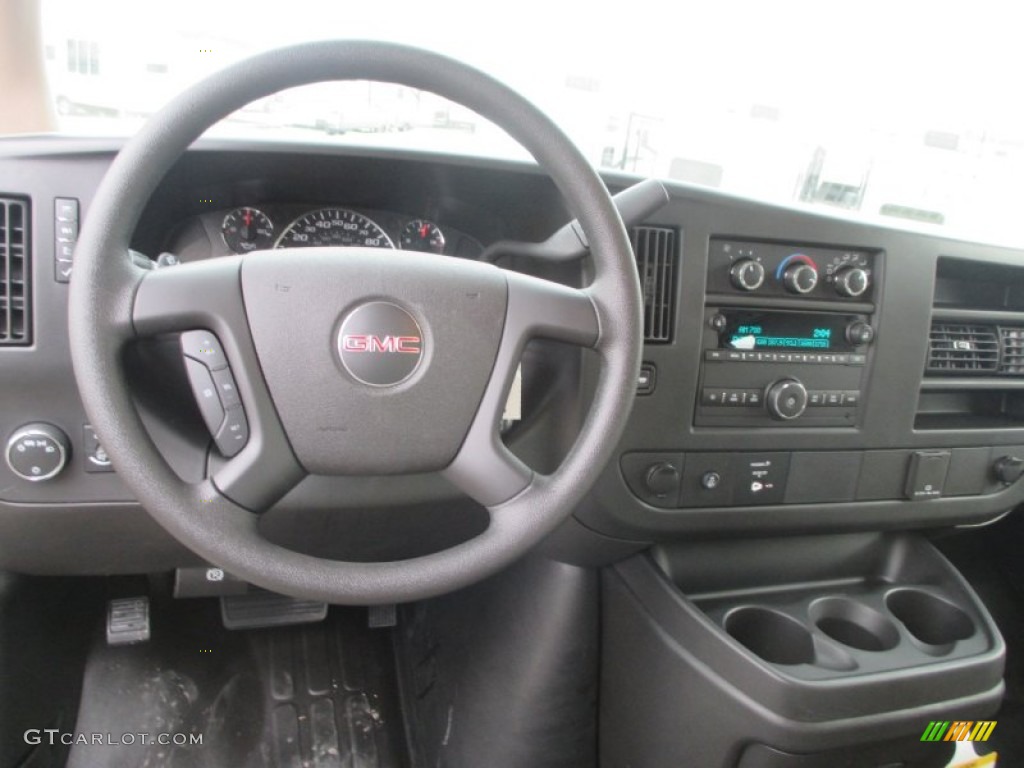 2015 GMC Savana Van 2500 Cargo Neutral Dashboard Photo #99754824