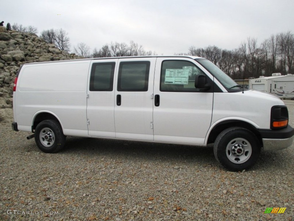 Summit White 2015 GMC Savana Van 2500 Cargo Exterior Photo #99755106