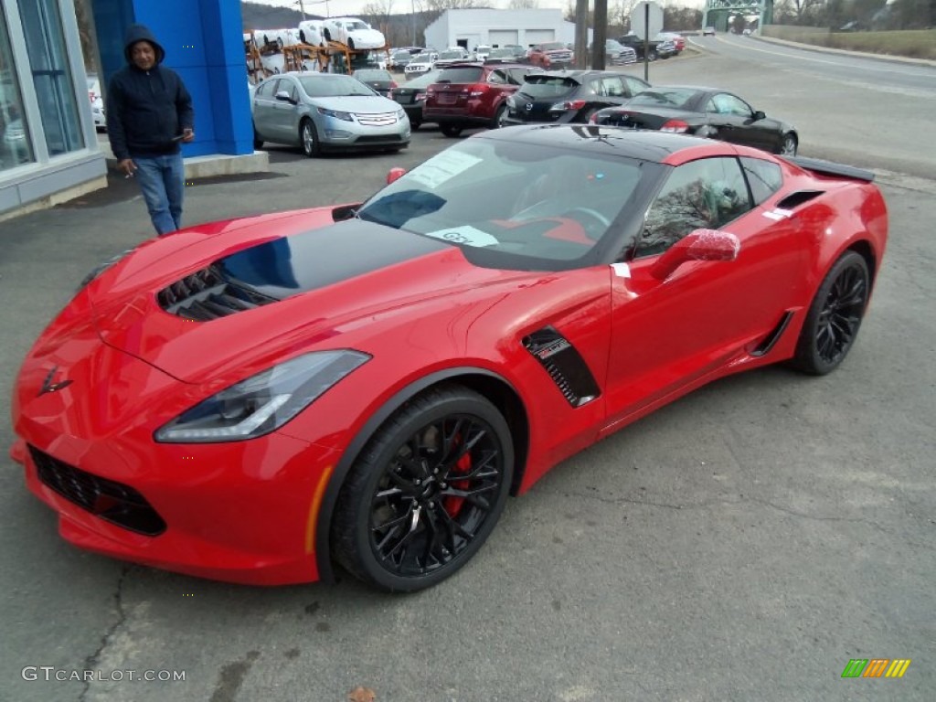 Torch Red 2015 Chevrolet Corvette Z06 Convertible Exterior Photo #99755823