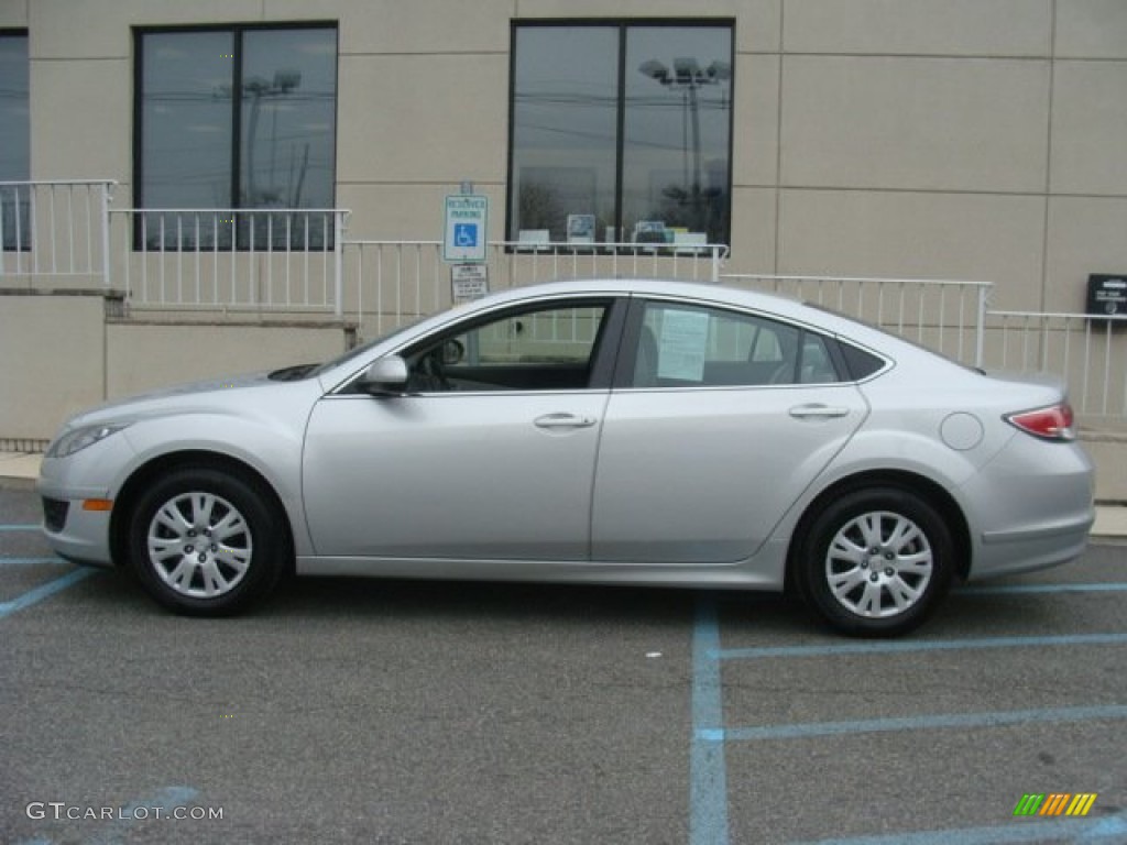 2010 MAZDA6 i Sport Sedan - Brilliant Silver Metallic / Gray photo #3
