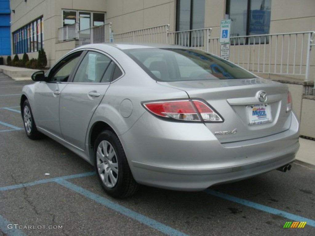 2010 MAZDA6 i Sport Sedan - Brilliant Silver Metallic / Gray photo #4
