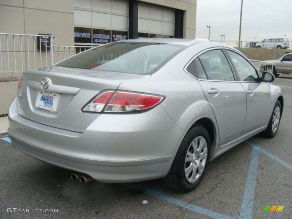 2010 MAZDA6 i Sport Sedan - Brilliant Silver Metallic / Gray photo #6
