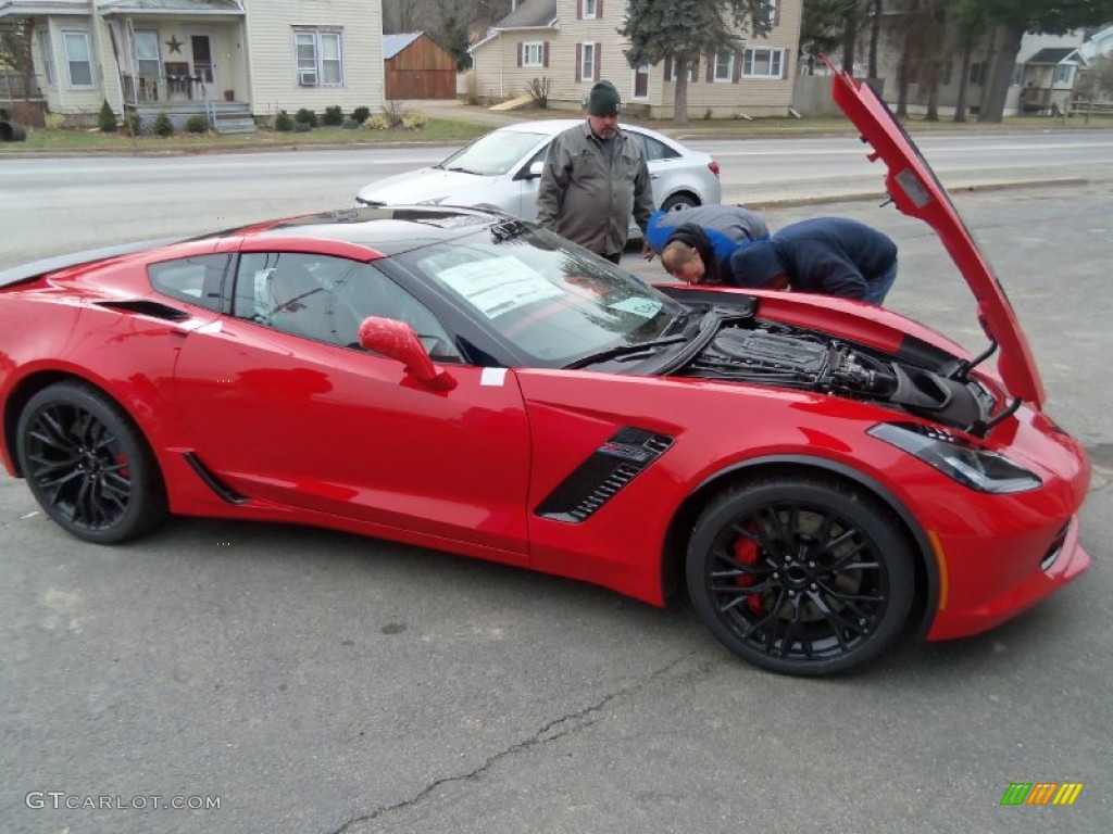 Torch Red 2015 Chevrolet Corvette Z06 Convertible Exterior Photo #99755952