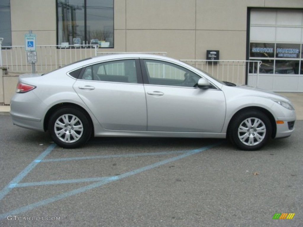 2010 MAZDA6 i Sport Sedan - Brilliant Silver Metallic / Gray photo #7