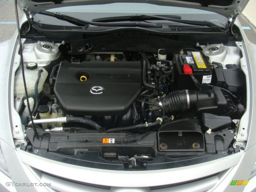 2010 MAZDA6 i Sport Sedan - Brilliant Silver Metallic / Gray photo #27
