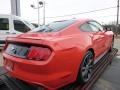2015 Competition Orange Ford Mustang EcoBoost Coupe  photo #2