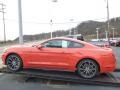 2015 Competition Orange Ford Mustang EcoBoost Coupe  photo #5