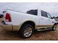 2015 Bright White Ram 1500 Laramie Long Horn Crew Cab 4x4  photo #3