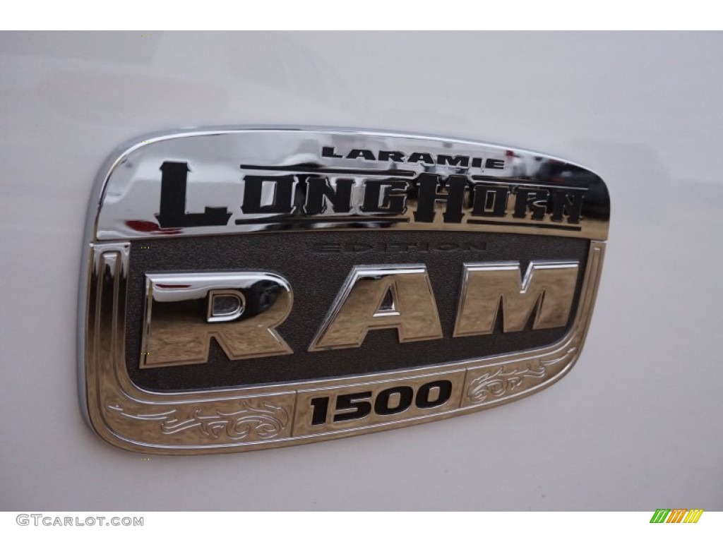 2015 1500 Laramie Long Horn Crew Cab 4x4 - Bright White / Canyon Brown/Light Frost photo #6