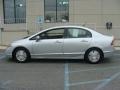 Alabaster Silver Metallic - Civic Hybrid Sedan Photo No. 3