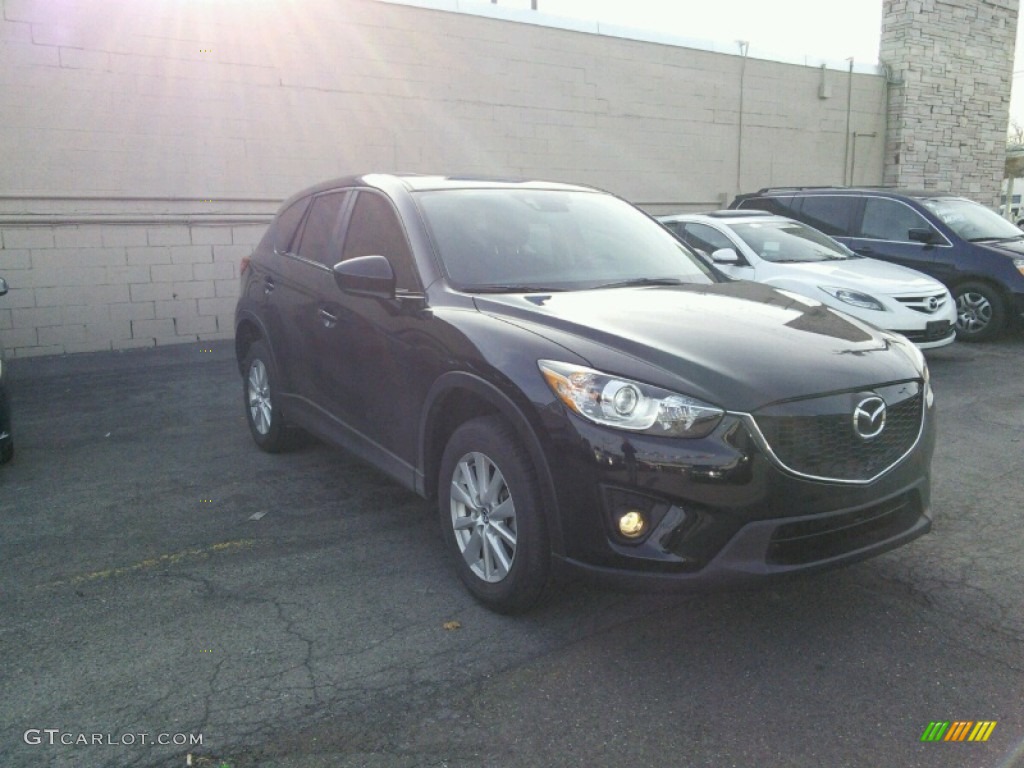 2014 CX-5 Touring AWD - Jet Black Mica / Black photo #1