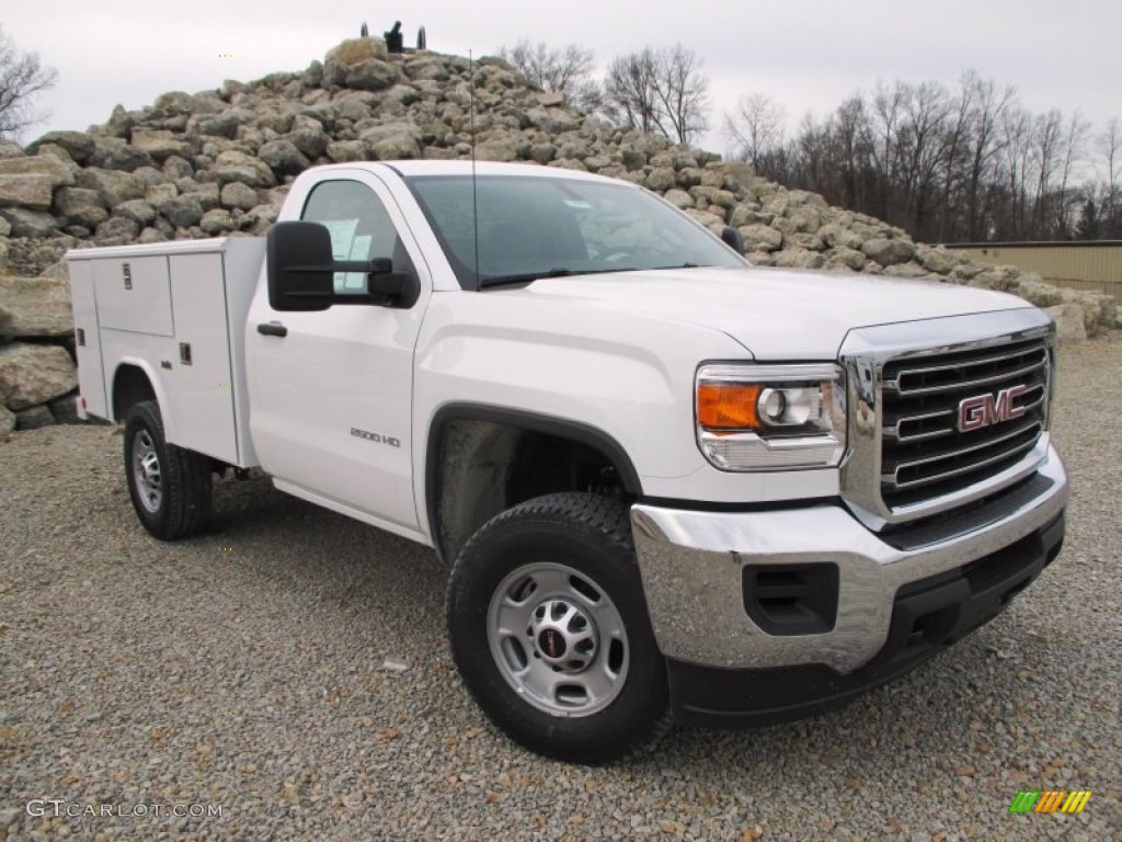 2015 GMC Sierra 2500HD Regular Cab 4x4 Utility Truck Exterior Photos
