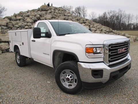 2015 GMC Sierra 2500HD Regular Cab 4x4 Utility Truck Data, Info and Specs