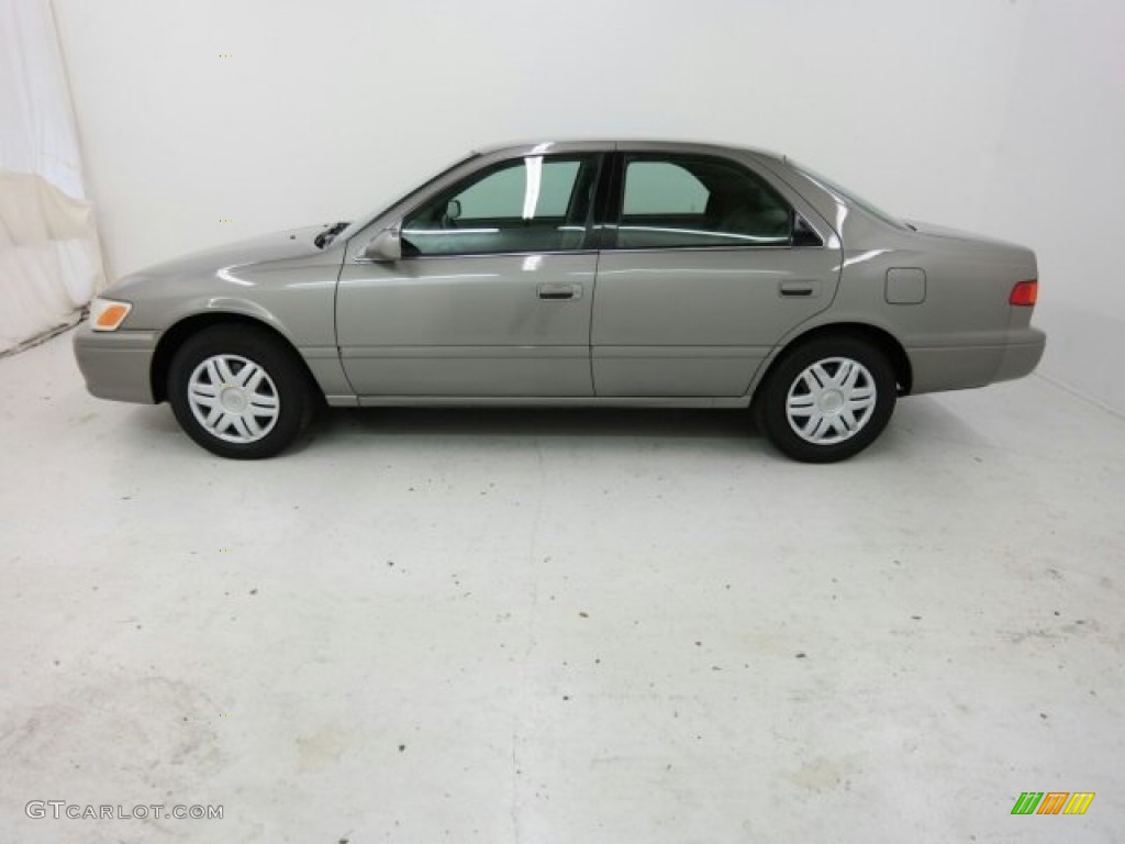 2001 Camry LE V6 - Graphite Gray Pearl / Gray photo #8