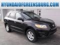 Phantom Black Metallic 2011 Hyundai Santa Fe GLS AWD