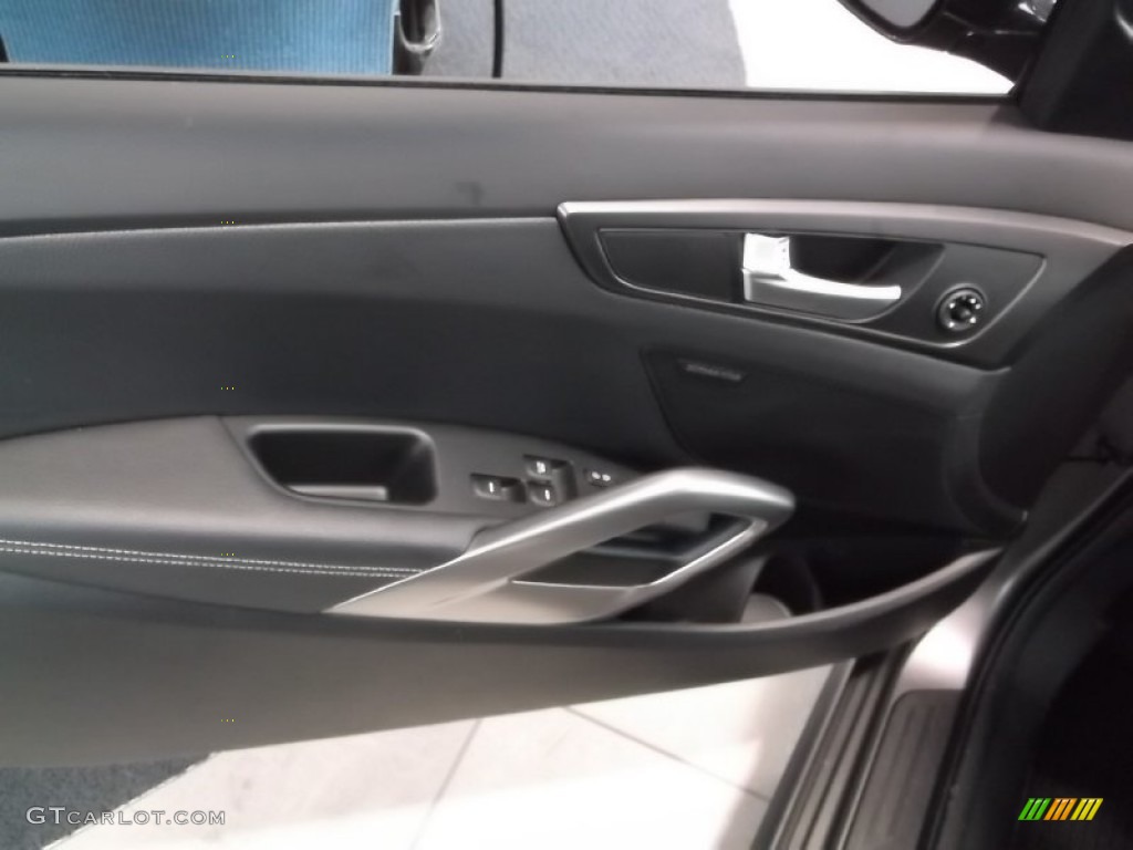 2015 Veloster Turbo - Matte Gray / Black photo #9