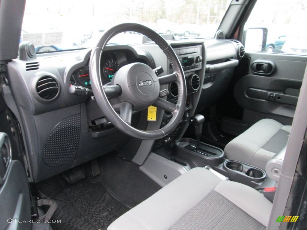 2009 Jeep Wrangler Unlimited X 4x4 Interior Color Photos
