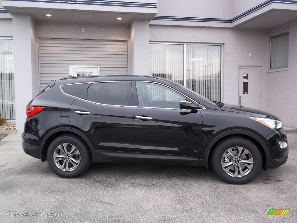 Twilight Black 2015 Hyundai Santa Fe Sport 2.4 AWD Exterior Photo #99763863