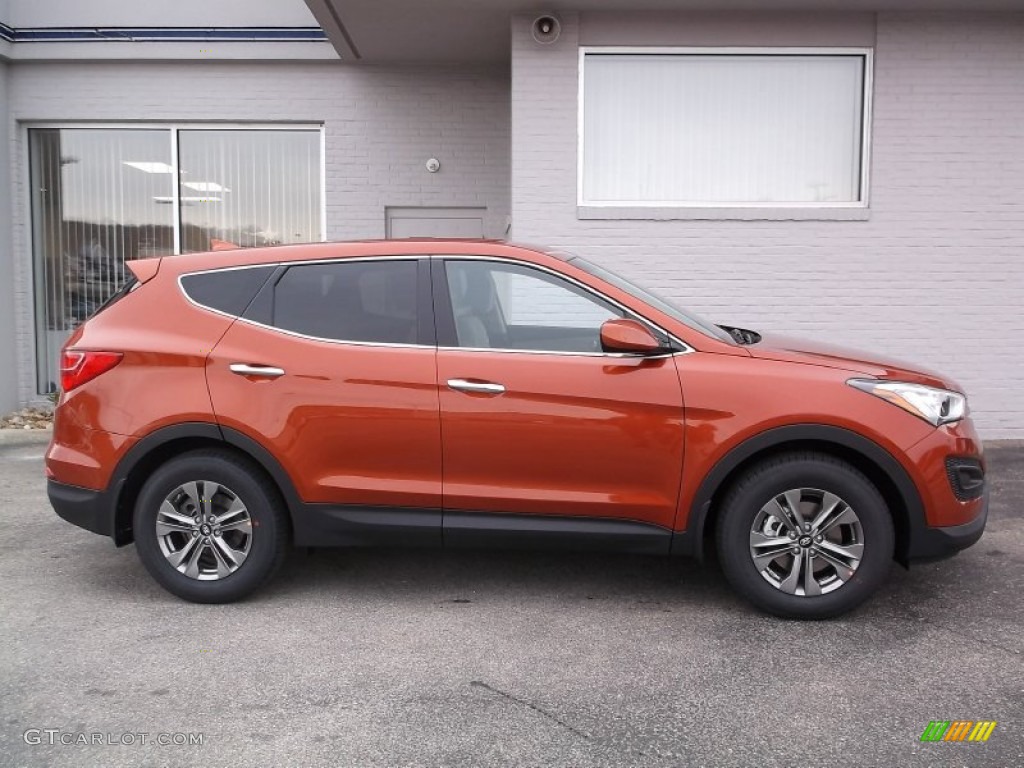 Canyon Copper 2015 Hyundai Santa Fe Sport 2.4 AWD Exterior Photo #99764031