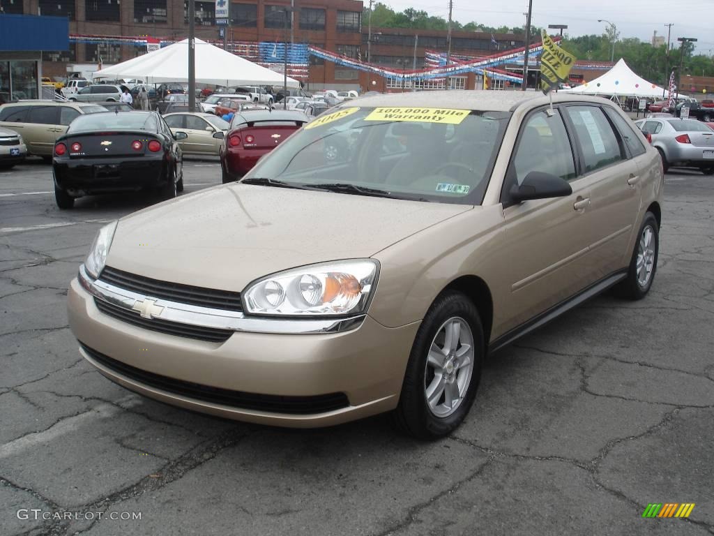 2005 Malibu Maxx LS Wagon - Light Driftwood Metallic / Neutral Beige photo #16