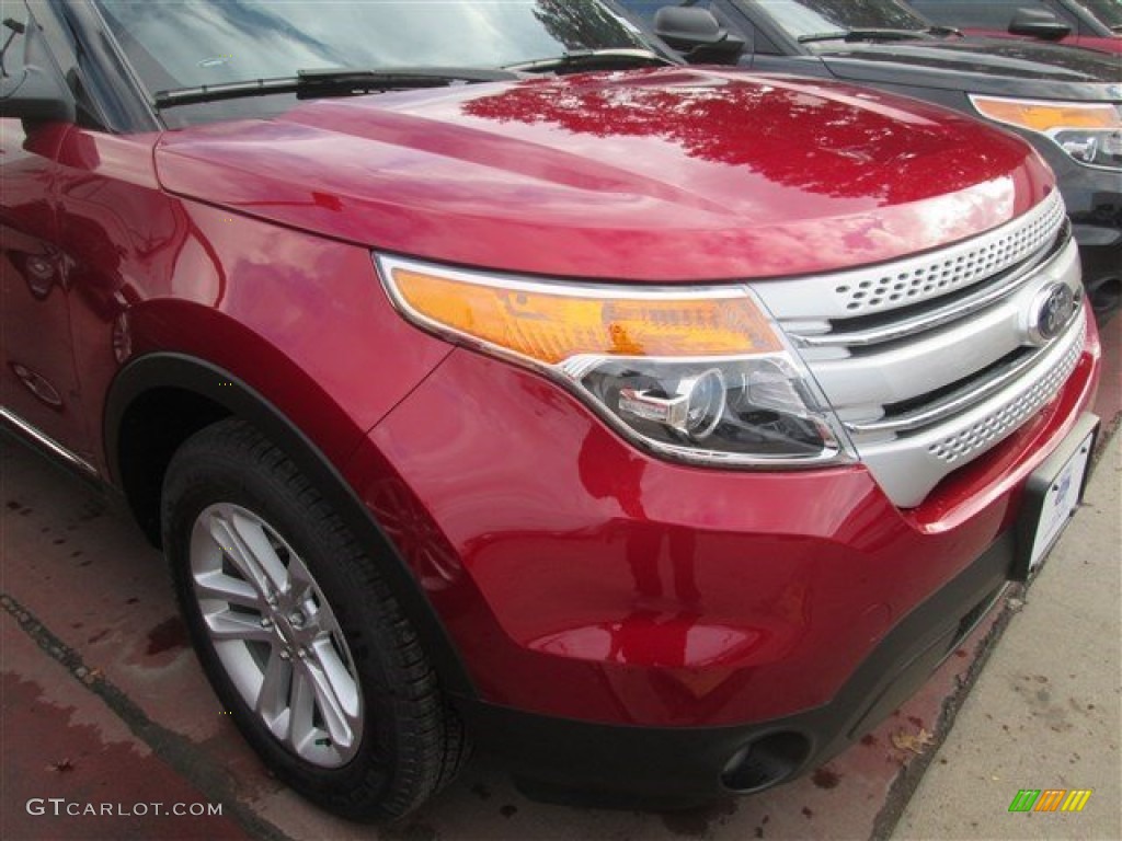 Ruby Red Ford Explorer