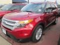 2015 Ruby Red Ford Explorer XLT  photo #4