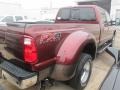 2015 Bronze Fire Ford F350 Super Duty Lariat Crew Cab 4x4 DRW  photo #2