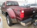 2015 Bronze Fire Ford F350 Super Duty Lariat Crew Cab 4x4 DRW  photo #4