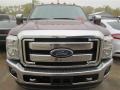 2015 Bronze Fire Ford F350 Super Duty Lariat Crew Cab 4x4 DRW  photo #8