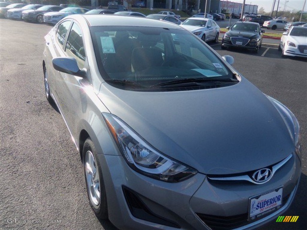 2015 Elantra SE Sedan - Titanium Gray Metallic / Gray photo #1