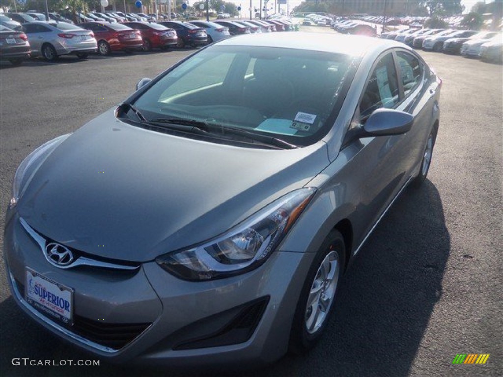 2015 Elantra SE Sedan - Titanium Gray Metallic / Gray photo #3