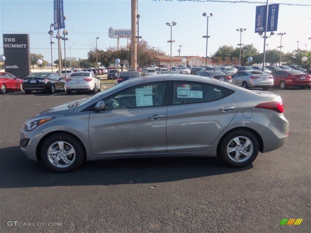 2015 Elantra SE Sedan - Titanium Gray Metallic / Gray photo #4