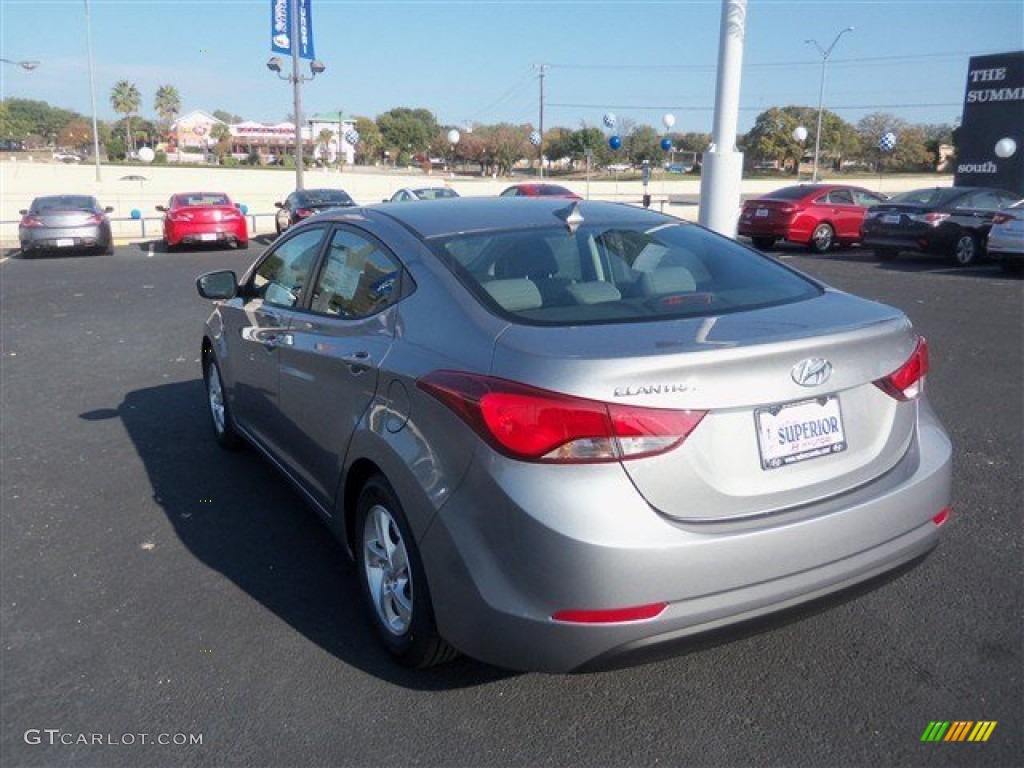2015 Elantra SE Sedan - Titanium Gray Metallic / Gray photo #5