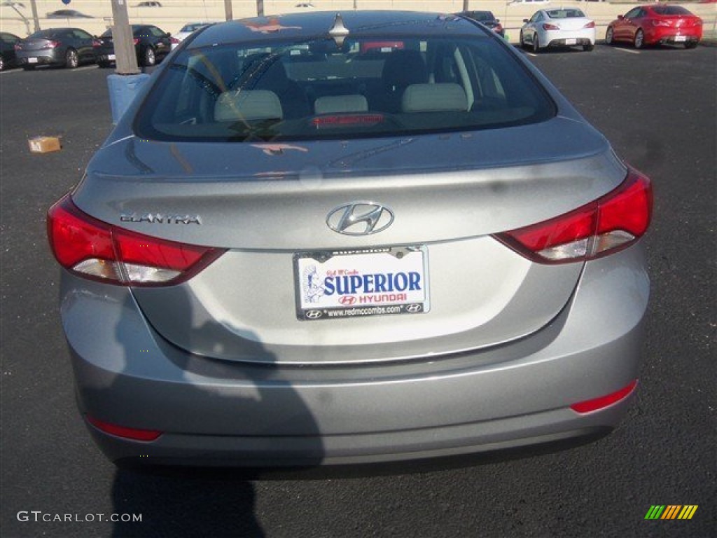 2015 Elantra SE Sedan - Titanium Gray Metallic / Gray photo #7