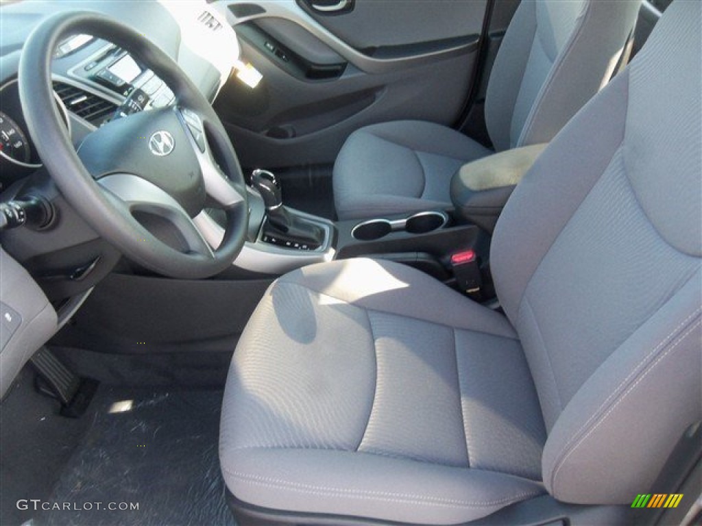 2015 Elantra SE Sedan - Titanium Gray Metallic / Gray photo #11