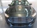 2015 Guard Metallic Ford Fusion Hybrid Titanium  photo #2
