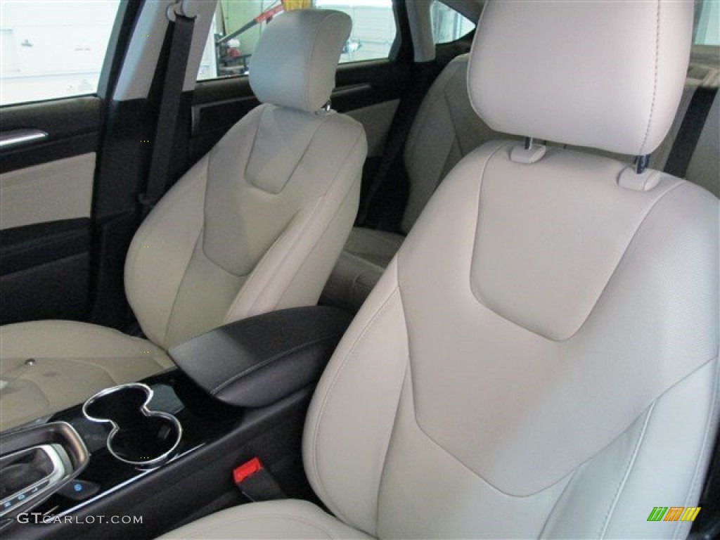 2015 Ford Fusion Hybrid Titanium Front Seat Photo #99768204