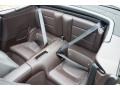 2014 Porsche 911 Espresso Natural Leather Interior Rear Seat Photo