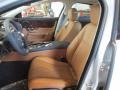 2015 Jaguar XJ London Tan/Navy Interior Front Seat Photo