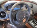2015 Jaguar XJ London Tan/Navy Interior Steering Wheel Photo