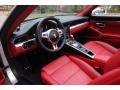  2013 911 Carrera Red Natural Leather Interior 