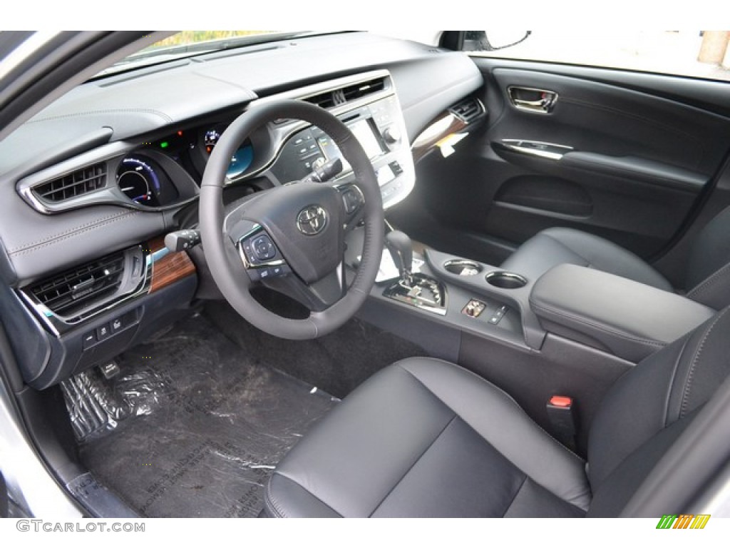 Black Interior 2015 Toyota Avalon Hybrid XLE Touring Photo #99770588