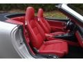 Carrera Red Natural Leather Front Seat Photo for 2013 Porsche 911 #99770635