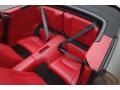 Carrera Red Natural Leather Rear Seat Photo for 2013 Porsche 911 #99770750