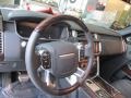 Ebony/Ebony 2014 Land Rover Range Rover Supercharged Steering Wheel