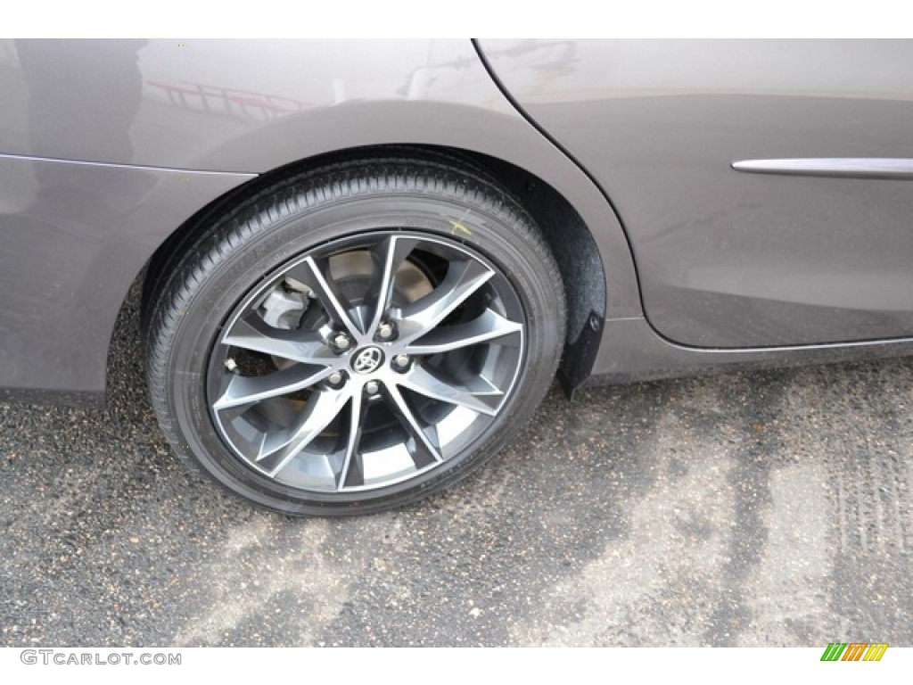 2015 Camry XSE V6 - Predawn Gray Mica / Ash photo #10