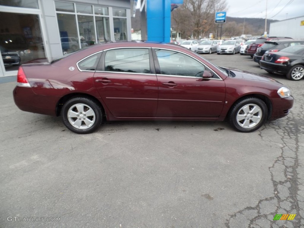 2007 Impala LT - Bordeaux Red / Ebony Black photo #4