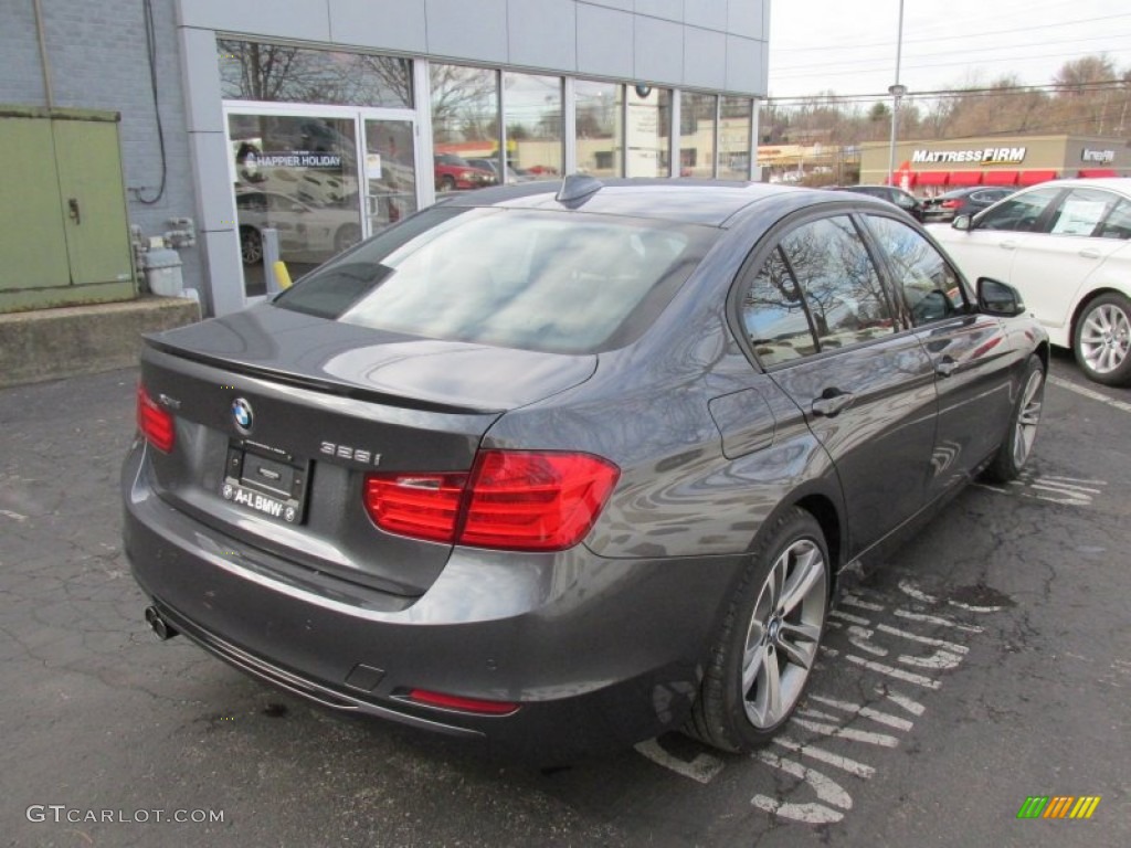 2015 3 Series 328i xDrive Sedan - Mineral Grey Metallic / Black photo #7