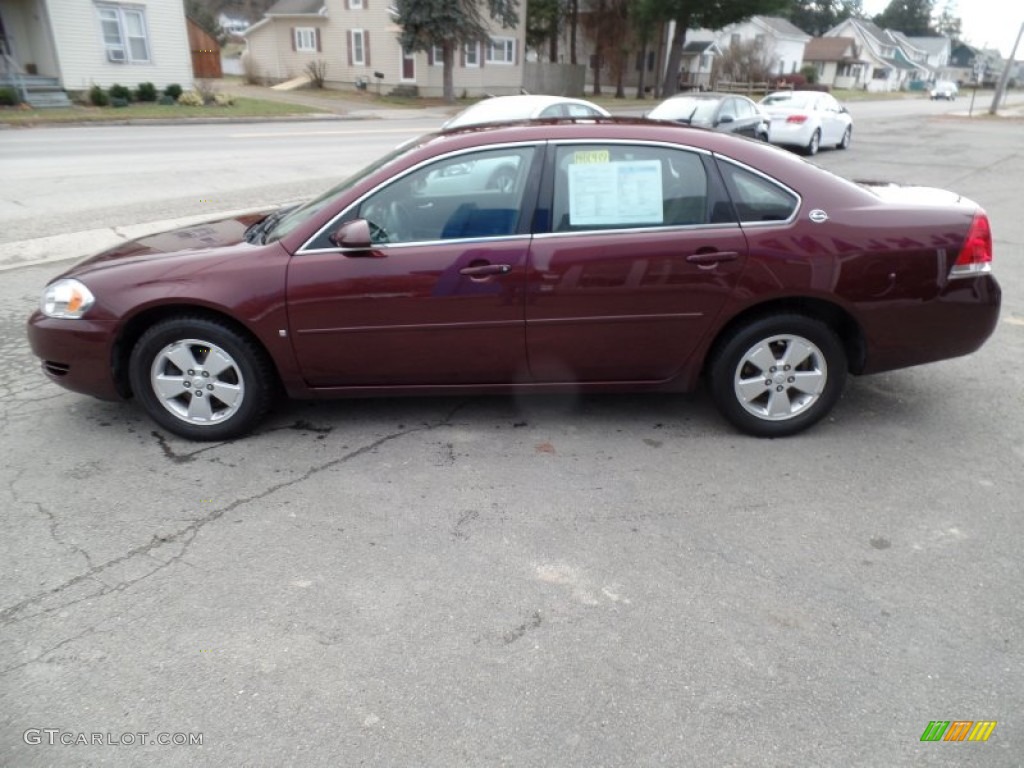 2007 Impala LT - Bordeaux Red / Ebony Black photo #8