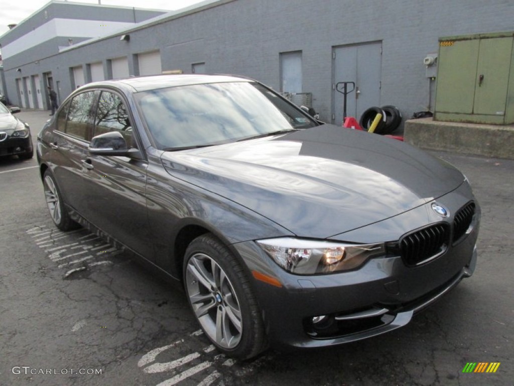 2015 3 Series 328i xDrive Sedan - Mineral Grey Metallic / Black photo #8